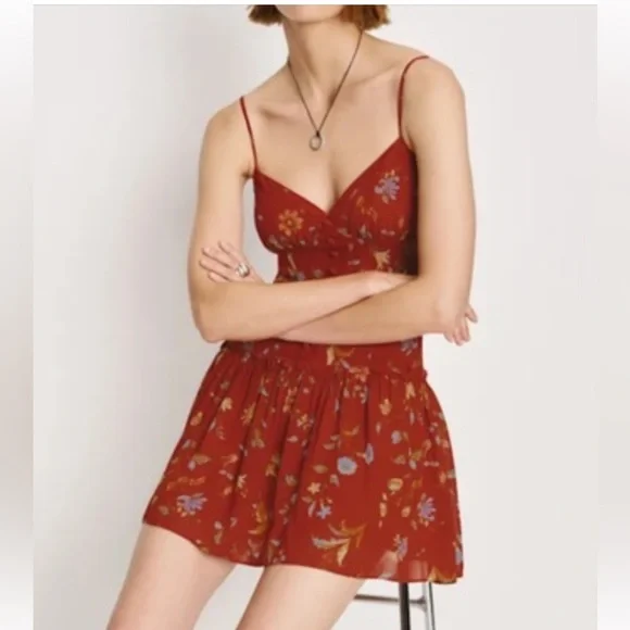 Reformation Citrus Dress In Borsa - Picture 2 of 5